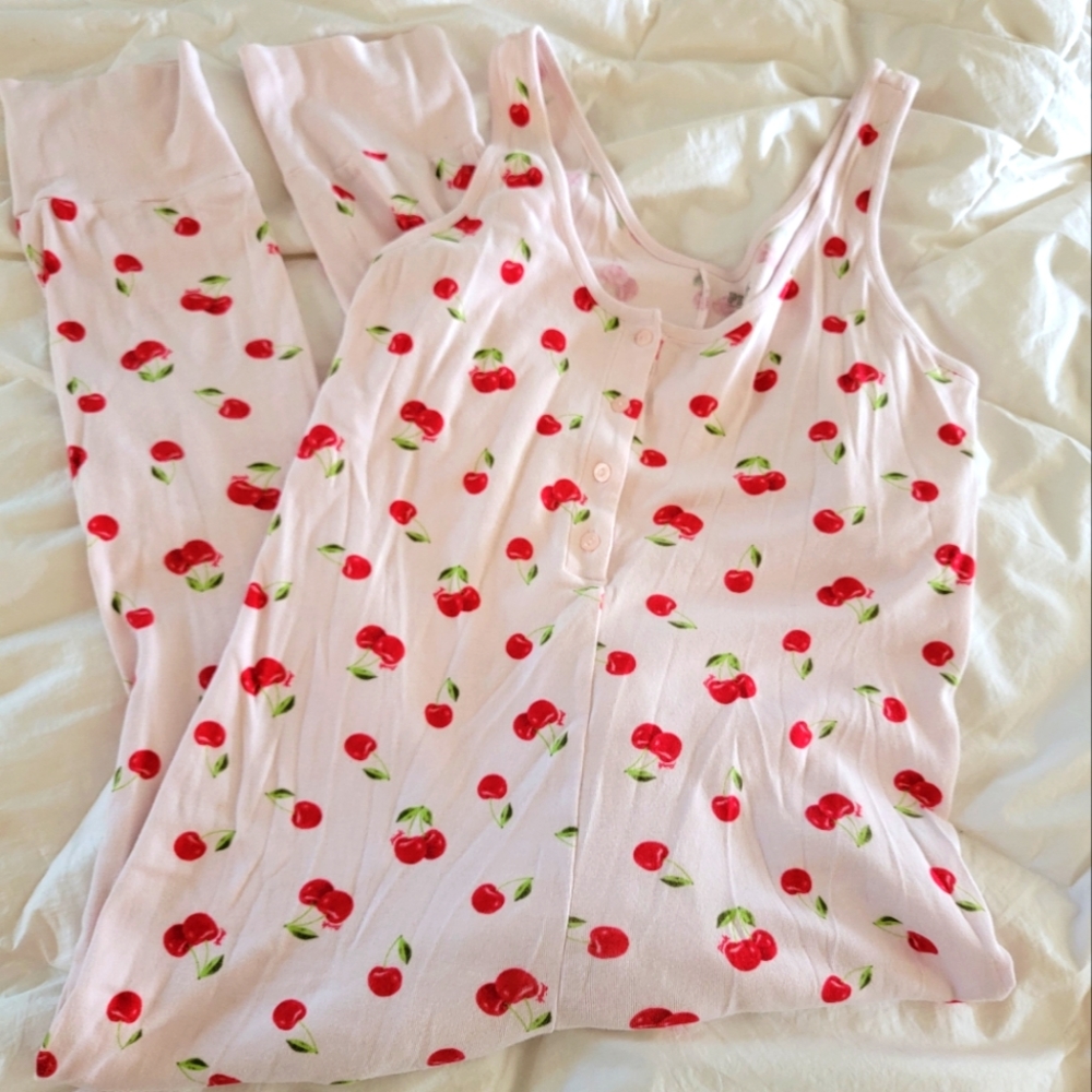 VS pink cherry onesie